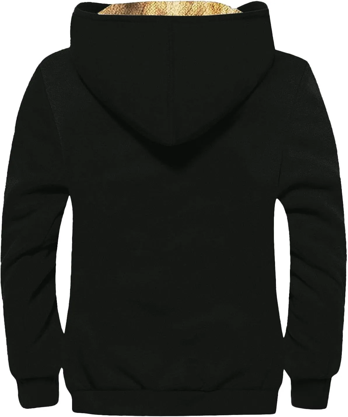 Men's Winter Coats Vintage Long Sleeve Coats: Print Trendy Jackets Classic Sweatshirt Sweaters Hoodie