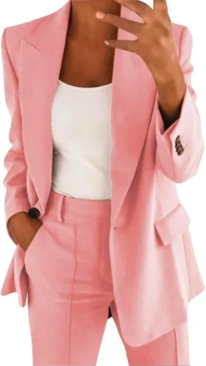 Oversized Blazers for Women Causal for Women Blazer Long Sleeve Cute Basic Cardigan Baggy Herringbone Jacket