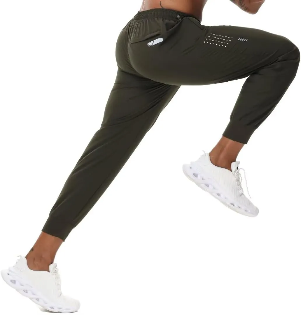 Pdbokew Men's Airy Jogger Pants Athletic Running Pants Workout Jogger