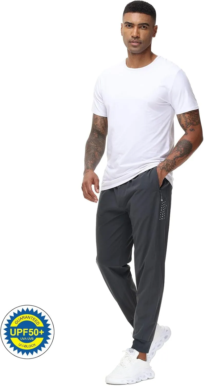Pdbokew Men's Airy Jogger Pants Athletic Running Pants Workout Jogger