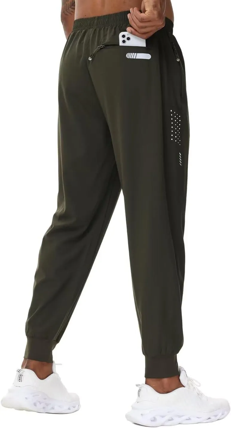 Pdbokew Men's Airy Jogger Pants Athletic Running Pants Workout Jogger