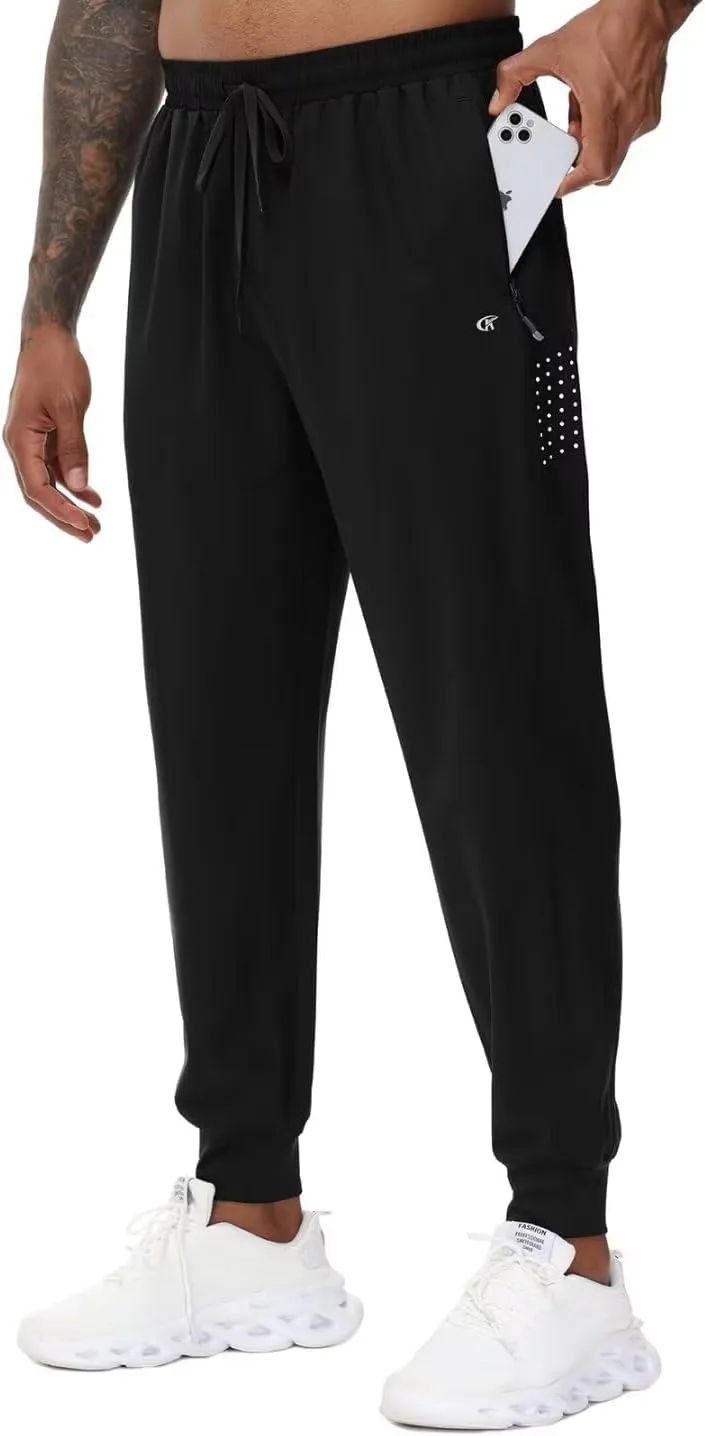 Pdbokew Men's Airy Jogger Pants Athletic Running Pants Workout Jogger