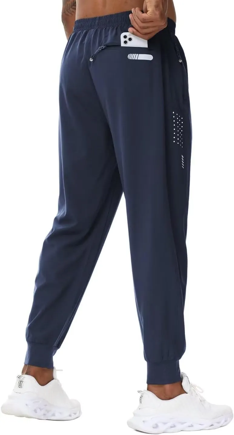 Pdbokew Men's Airy Jogger Pants Athletic Running Pants Workout Jogger