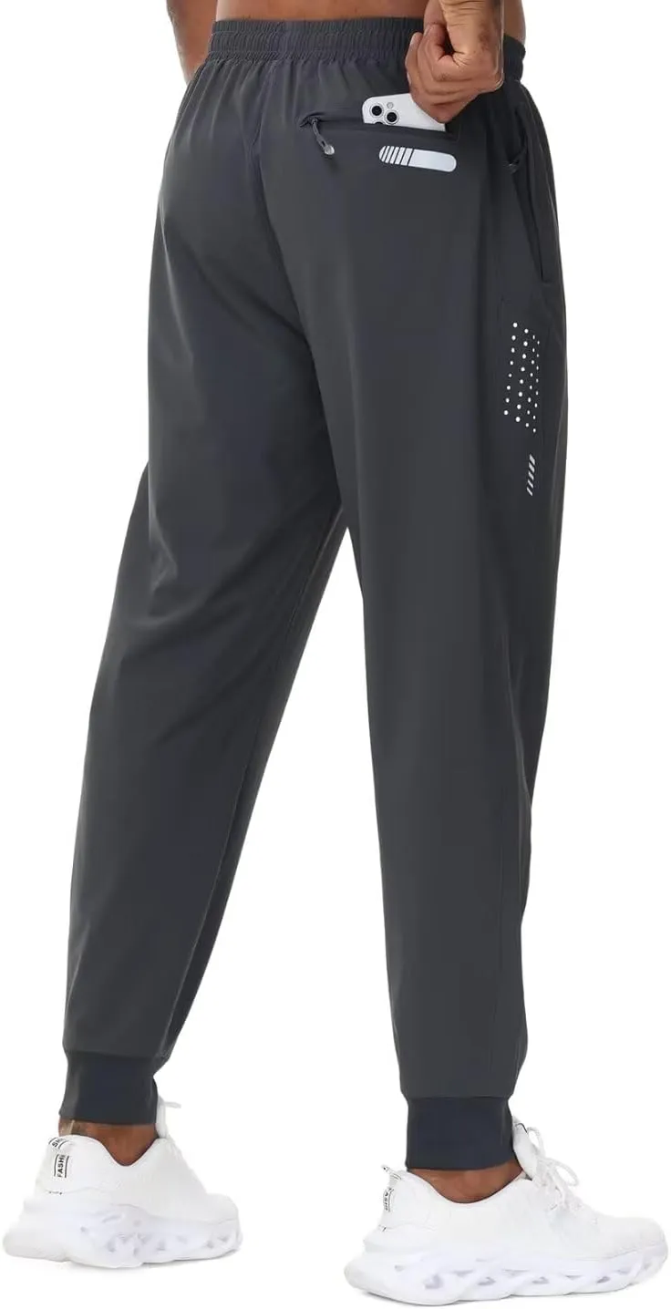 Pdbokew Men's Airy Jogger Pants Athletic Running Pants Workout Jogger