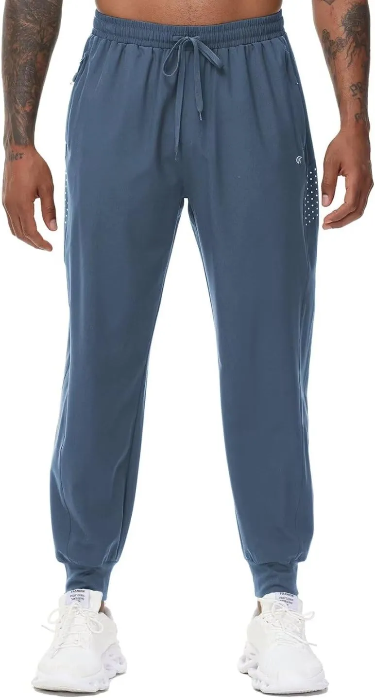 Pdbokew Men's Airy Jogger Pants Athletic Running Pants Workout Jogger
