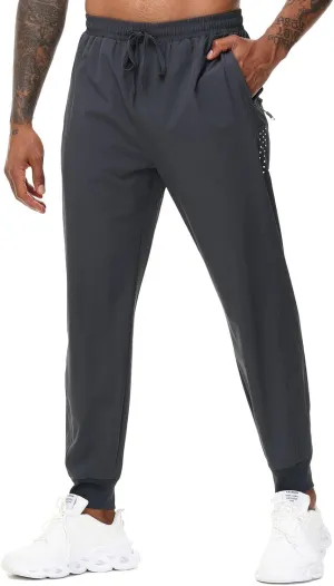 Pdbokew Men's Airy Jogger Pants Athletic Running Pants Workout Jogger