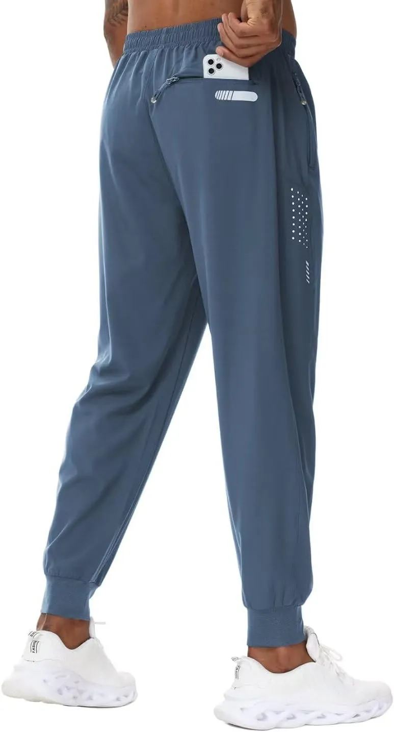 Pdbokew Men's Airy Jogger Pants Athletic Running Pants Workout Jogger