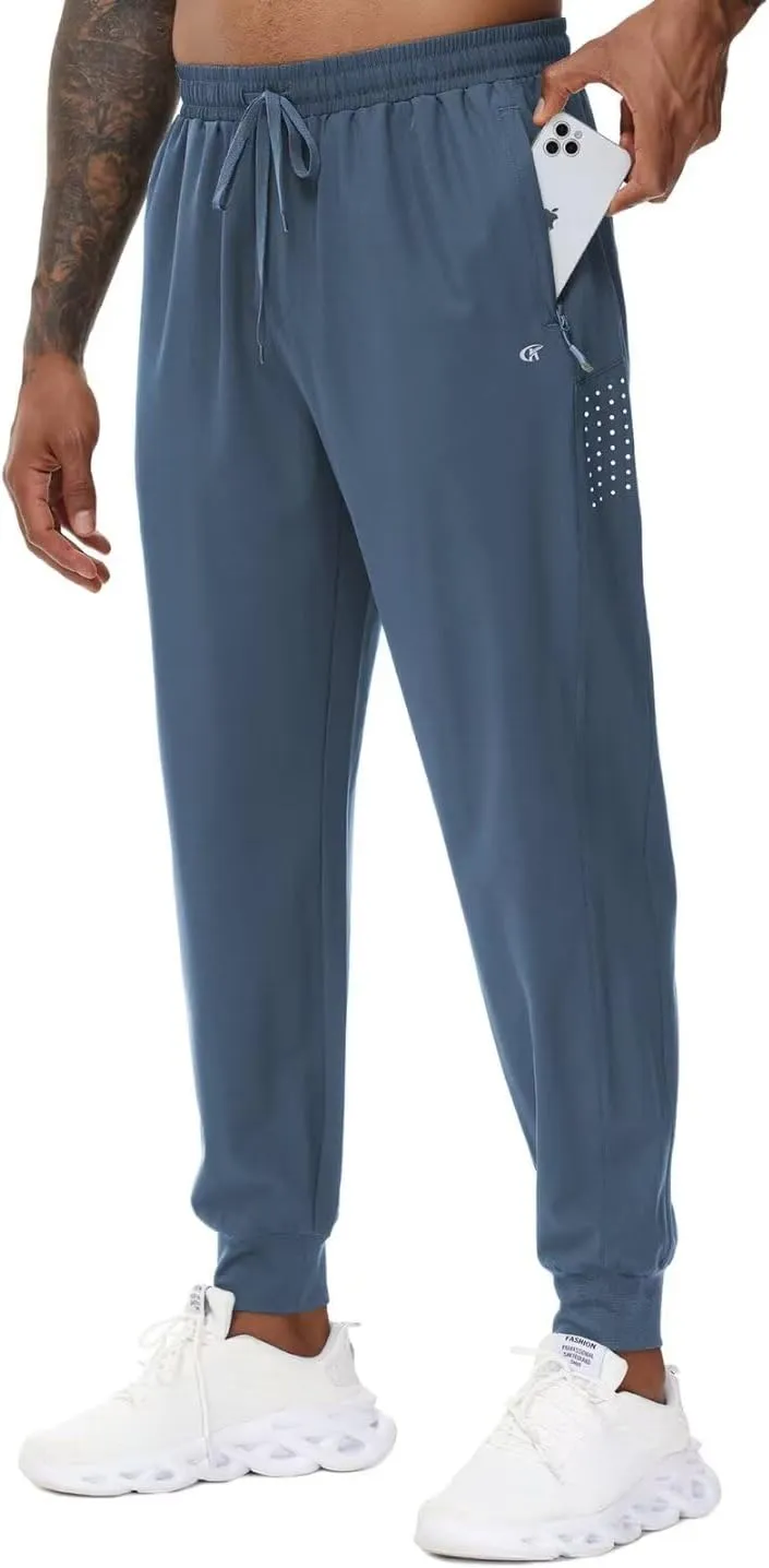 Pdbokew Men's Airy Jogger Pants Athletic Running Pants Workout Jogger
