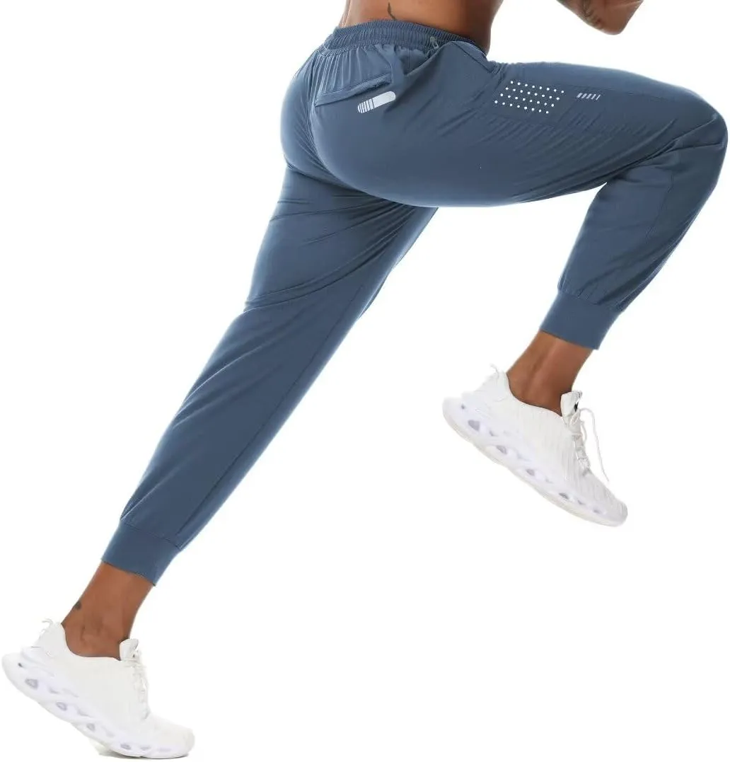 Pdbokew Men's Airy Jogger Pants Athletic Running Pants Workout Jogger