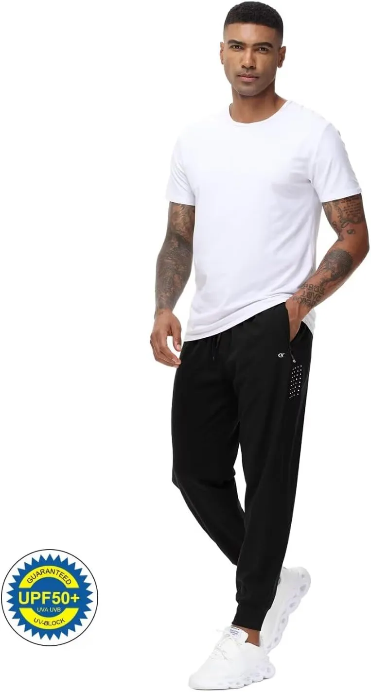 Pdbokew Men's Airy Jogger Pants Athletic Running Pants Workout Jogger