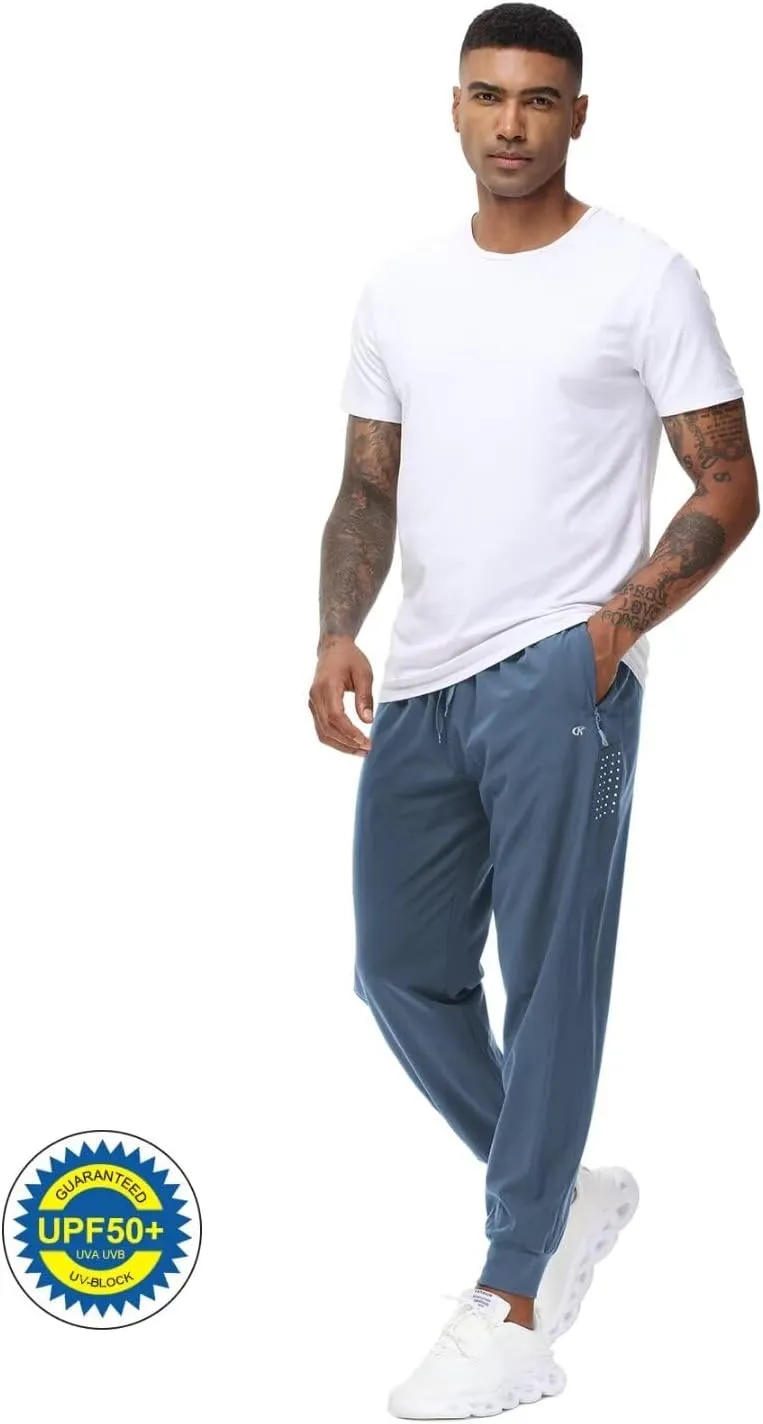 Pdbokew Men's Airy Jogger Pants Athletic Running Pants Workout Jogger
