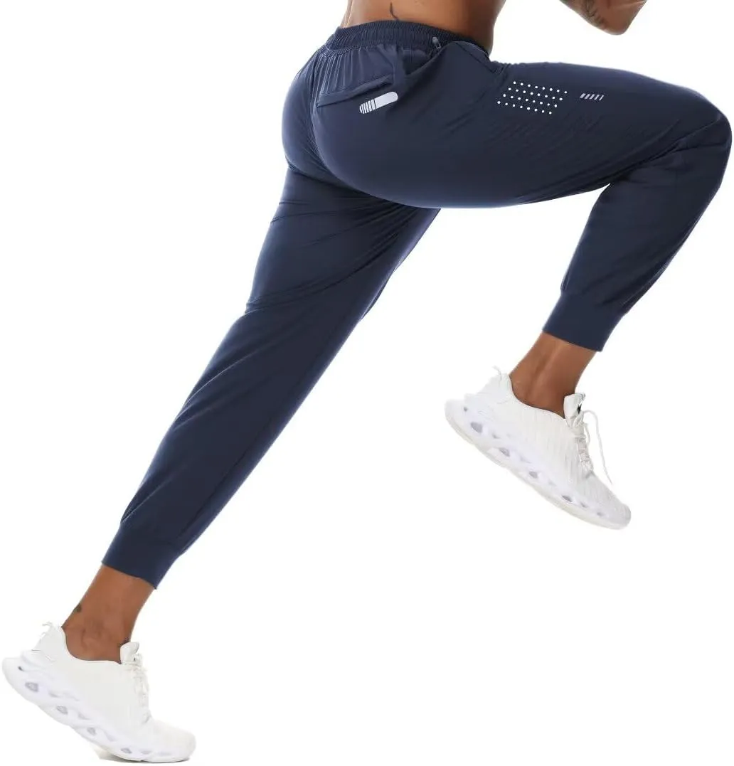 Pdbokew Men's Airy Jogger Pants Athletic Running Pants Workout Jogger