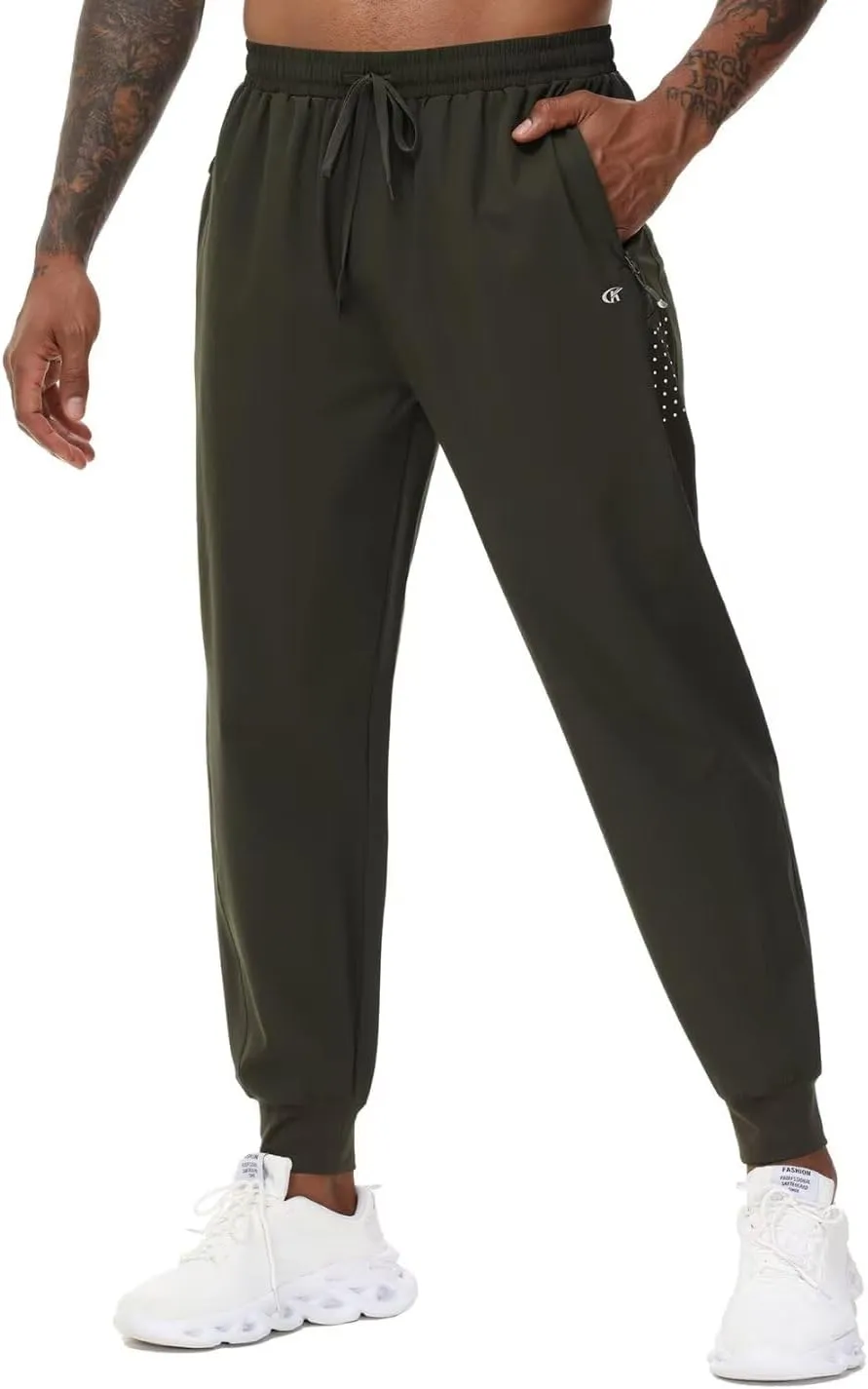 Pdbokew Men's Airy Jogger Pants Athletic Running Pants Workout Jogger