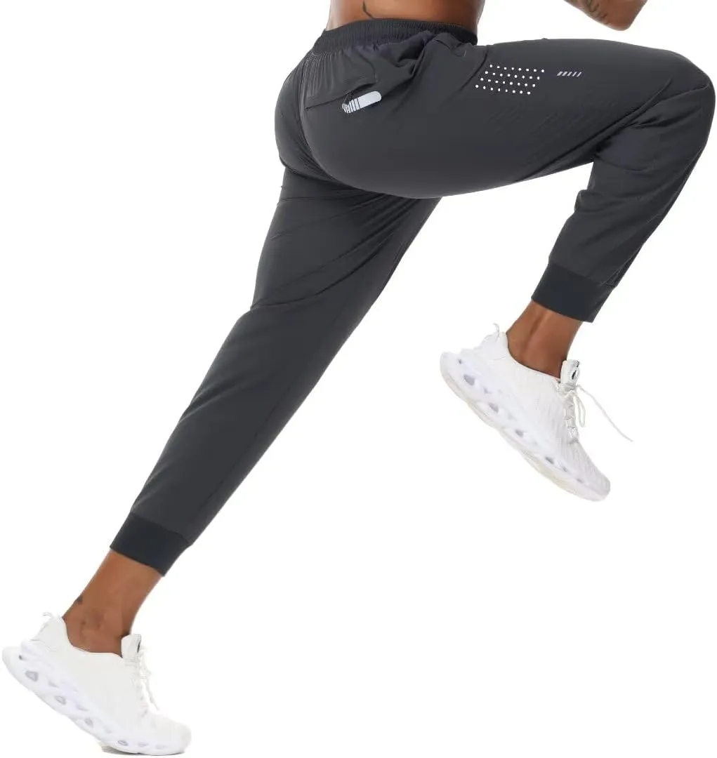 Pdbokew Men's Airy Jogger Pants Athletic Running Pants Workout Jogger