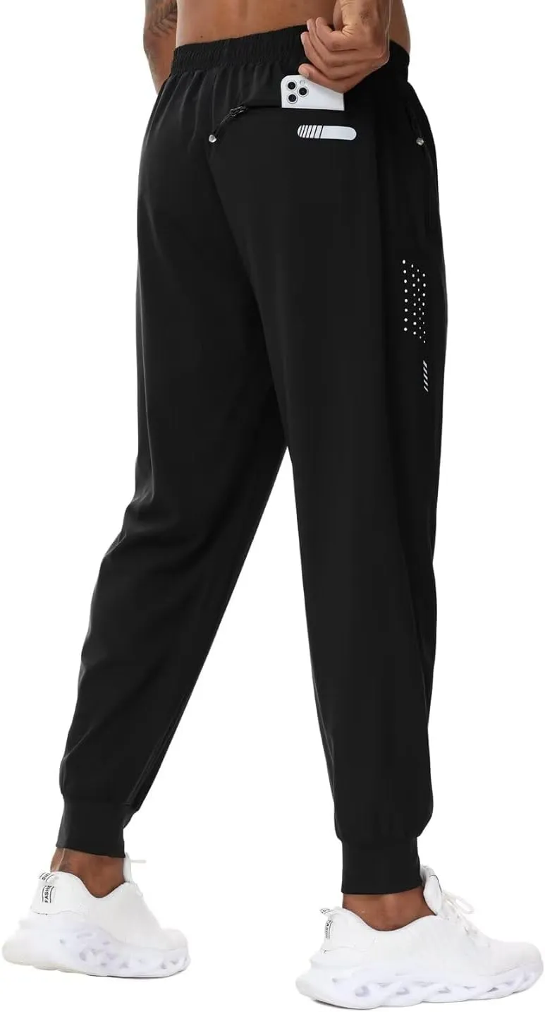 Pdbokew Men's Airy Jogger Pants Athletic Running Pants Workout Jogger