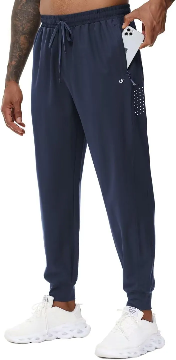 Pdbokew Men's Airy Jogger Pants Athletic Running Pants Workout Jogger