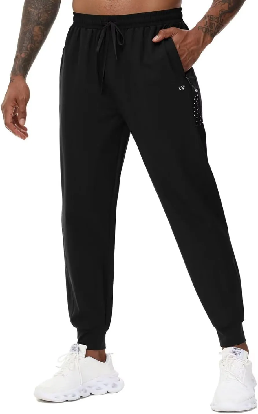 Pdbokew Men's Airy Jogger Pants Athletic Running Pants Workout Jogger