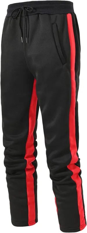 sdbrld Sweatpants For Men Mens Trendy Hip Hop Joggers Splice Drawstring Cargo Pants Hiking Running Sweatpants Trousers
