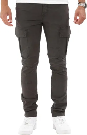 Soroor Cargo Pants for Men, Slim Fit Tapered Mens Cargo Pants, Tactical Pant for Men Work & Utility | Stretch Twill Cotton