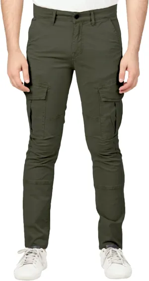 Soroor Cargo Pants for Men, Slim Fit Tapered Mens Cargo Pants, Tactical Pant for Men Work & Utility | Stretch Twill Cotton
