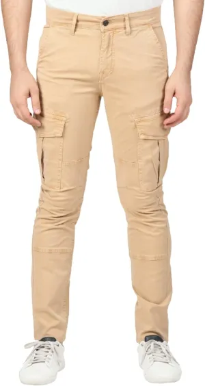 Soroor Cargo Pants for Men, Slim Fit Tapered Mens Cargo Pants, Tactical Pant for Men Work & Utility | Stretch Twill Cotton