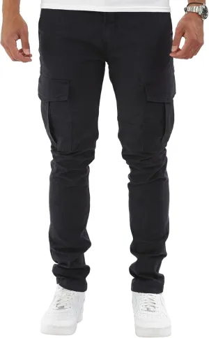 Soroor Cargo Pants for Men, Slim Fit Tapered Mens Cargo Pants, Tactical Pant for Men Work & Utility | Stretch Twill Cotton