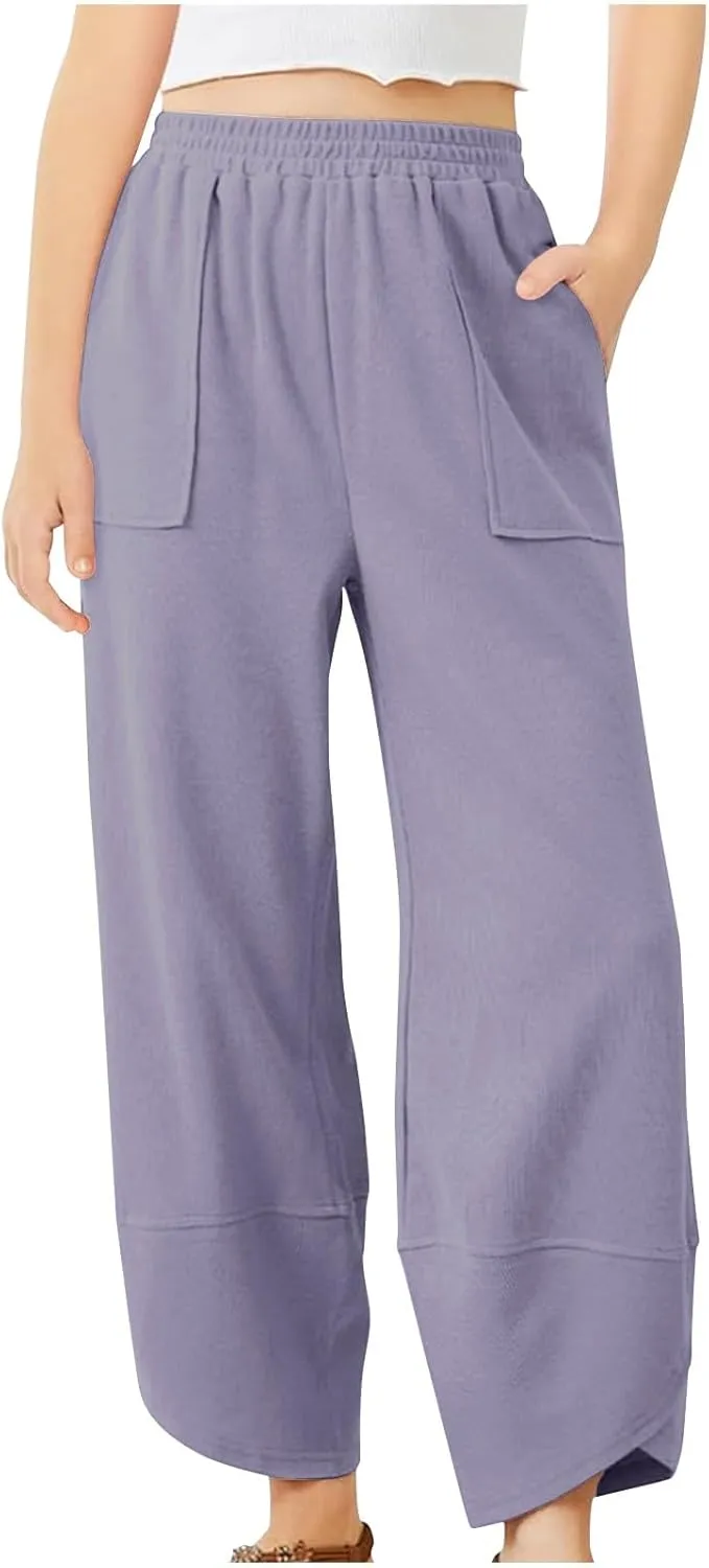 Toddler Baby Boys Girls Sweatpants Casual Basic Solid Jogger Pants Elastic Waist Jogger Sport Workout Trousers