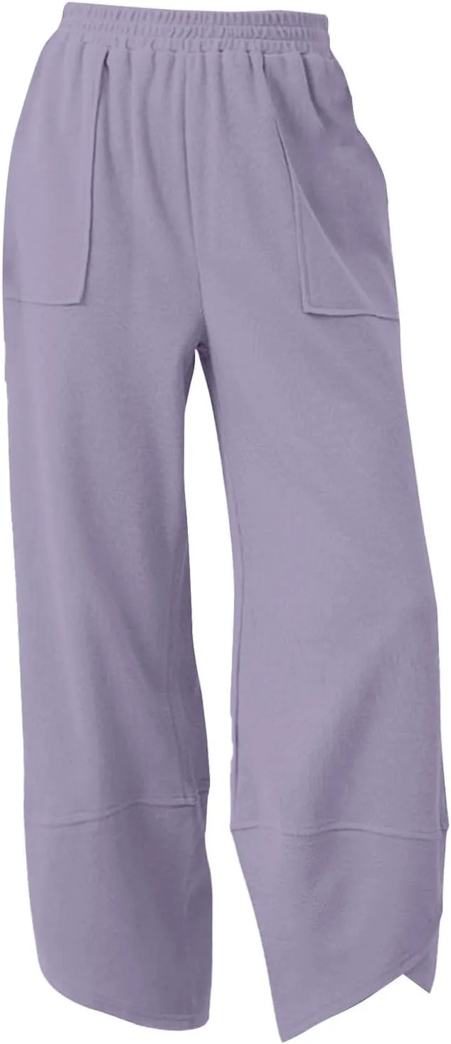Toddler Baby Boys Girls Sweatpants Casual Basic Solid Jogger Pants Elastic Waist Jogger Sport Workout Trousers