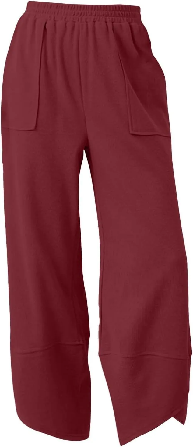 Toddler Baby Boys Girls Sweatpants Casual Basic Solid Jogger Pants Elastic Waist Jogger Sport Workout Trousers