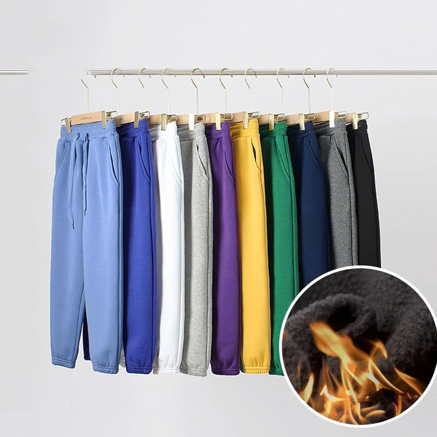 Toddler Sweatpants Boys Girls Casual Jogger Pants Unisex Pull on Jogger Sweatpants with Drawstring Pockets