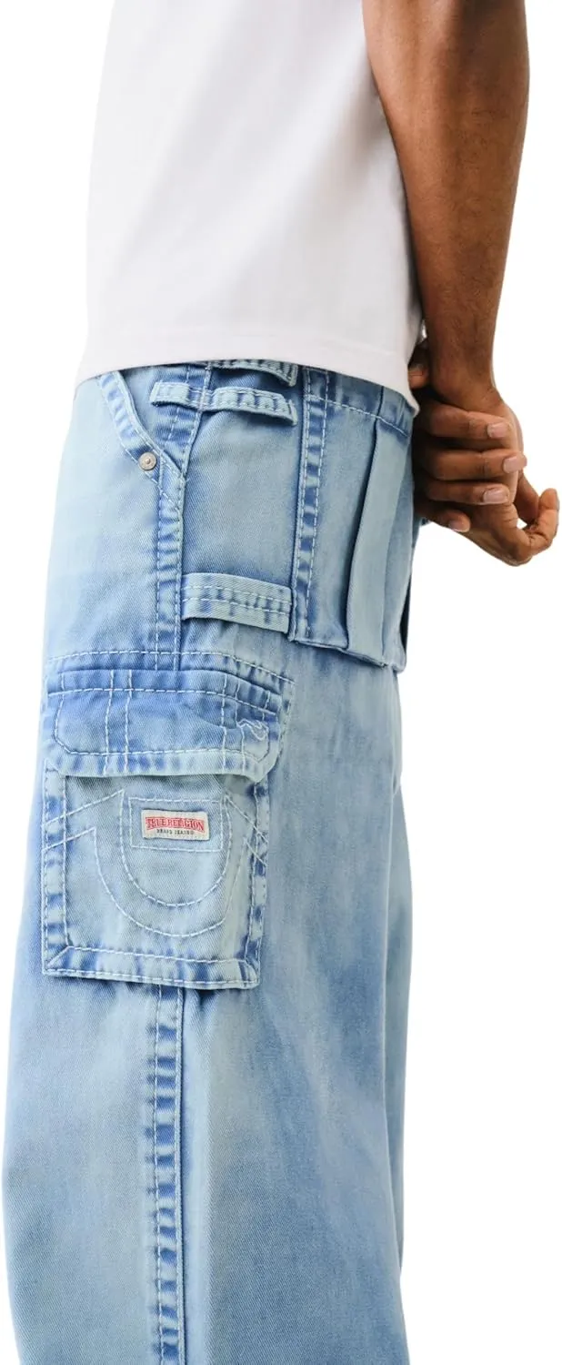 True Religion Men's Big T Utility Cargo Pants