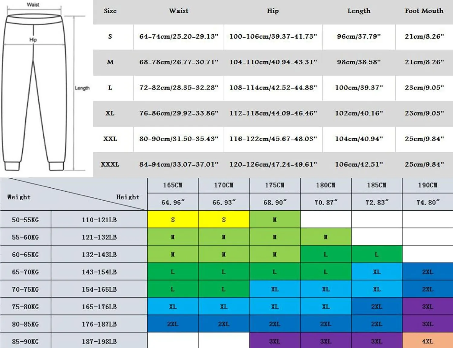 Vickyleb Sweatpants for Men Jogger, Men's Sweatpants Big and Tall Jogger Athletic Casual Workout Pants
