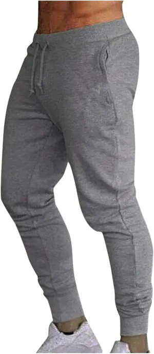 Vickyleb Sweatpants for Men Jogger, Men's Sweatpants Big and Tall Jogger Athletic Casual Workout Pants