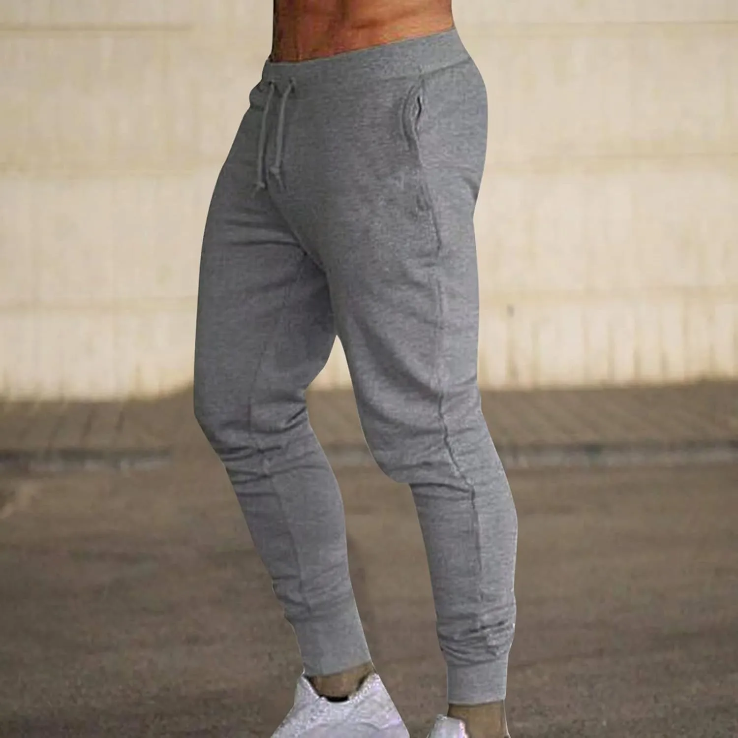 Vickyleb Sweatpants for Men Jogger, Men's Sweatpants Big and Tall Jogger Athletic Casual Workout Pants