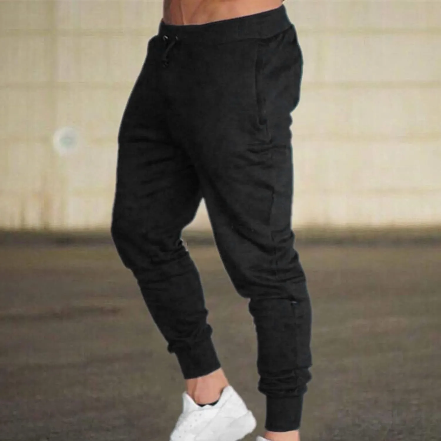 Vickyleb Sweatpants for Men Jogger, Men's Sweatpants Big and Tall Jogger Athletic Casual Workout Pants