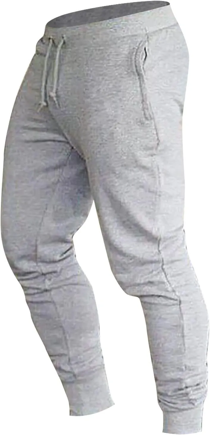 Vickyleb Sweatpants for Men Jogger, Men's Sweatpants Big and Tall Jogger Athletic Casual Workout Pants