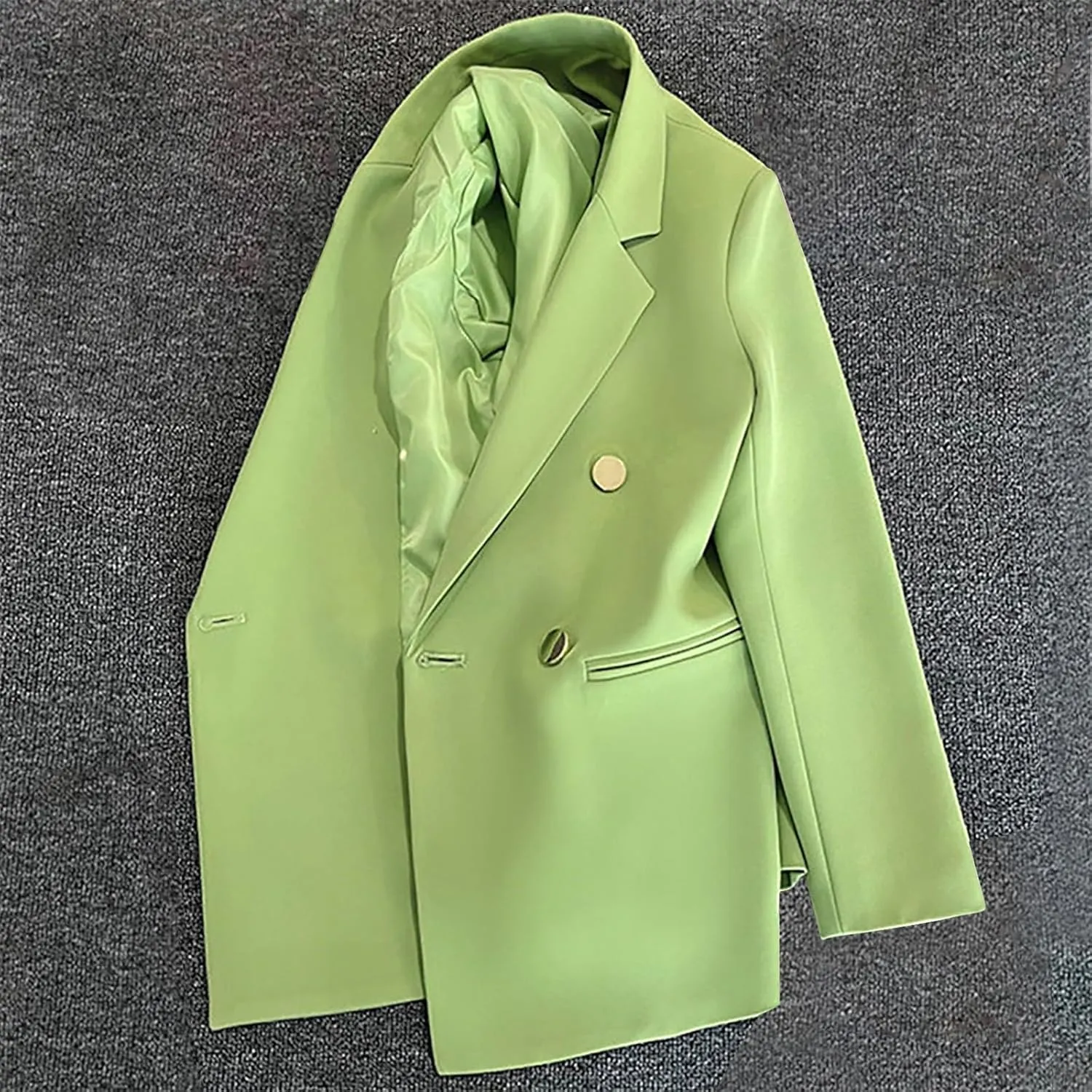 Women Blazers for Work Casual Business for Women Blazer Crop Dressy Fall Winter Jackets Loose Herringbone Top