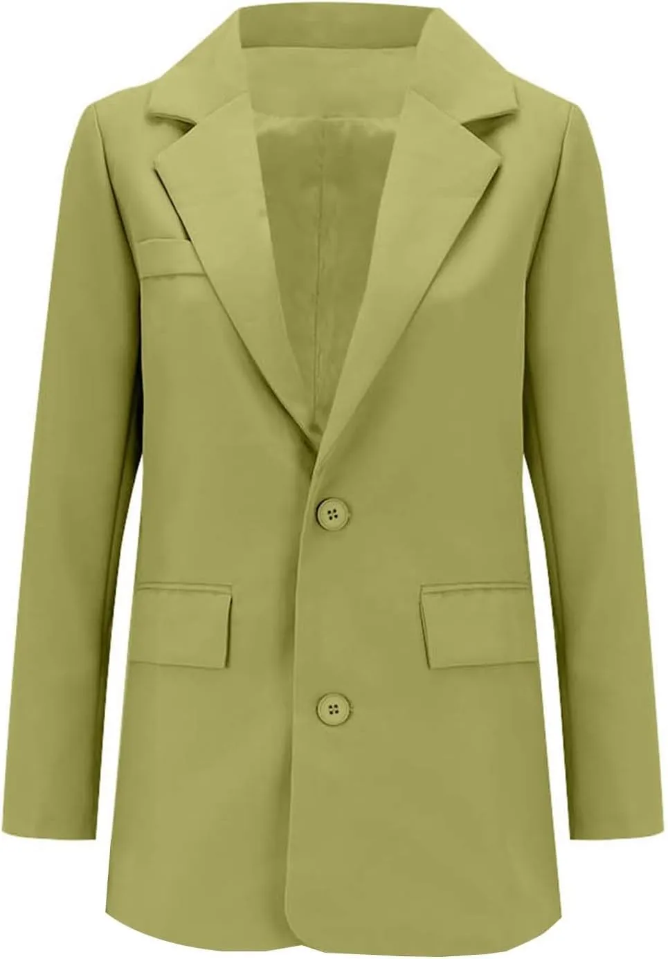 Women's Blazers & Suit Jackets Work Womens Top Buttonn Causal Lightweight Coat Fit It With Pockets Cardigan