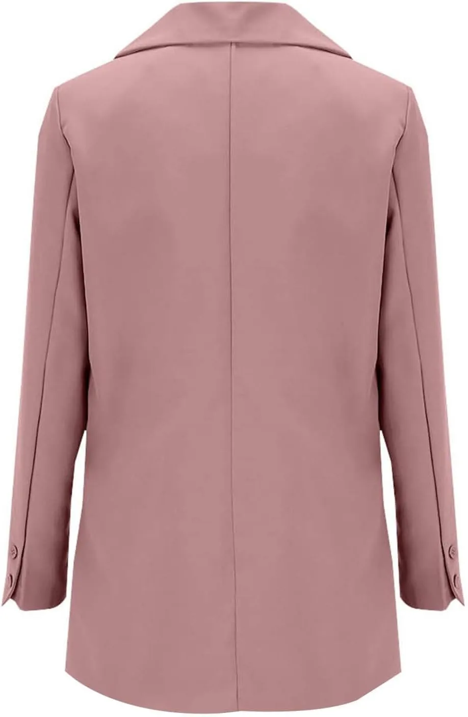 Women's Blazers & Suit Jackets Work Womens Top Buttonn Causal Lightweight Coat Fit It With Pockets Cardigan