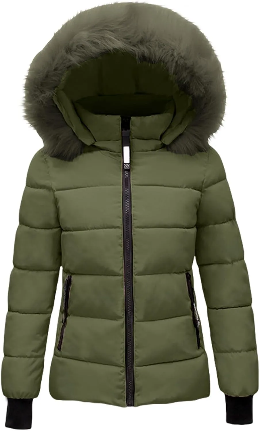 Women's Fall Fashion Winter Trench Coats Quilted Outerwear Winter Jacket Parka Winter Classic Outwear Coats