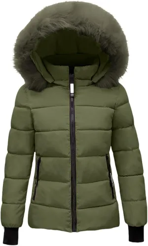 Women's Fall Fashion Winter Trench Coats Quilted Outerwear Winter Jacket Parka Winter Classic Outwear Coats