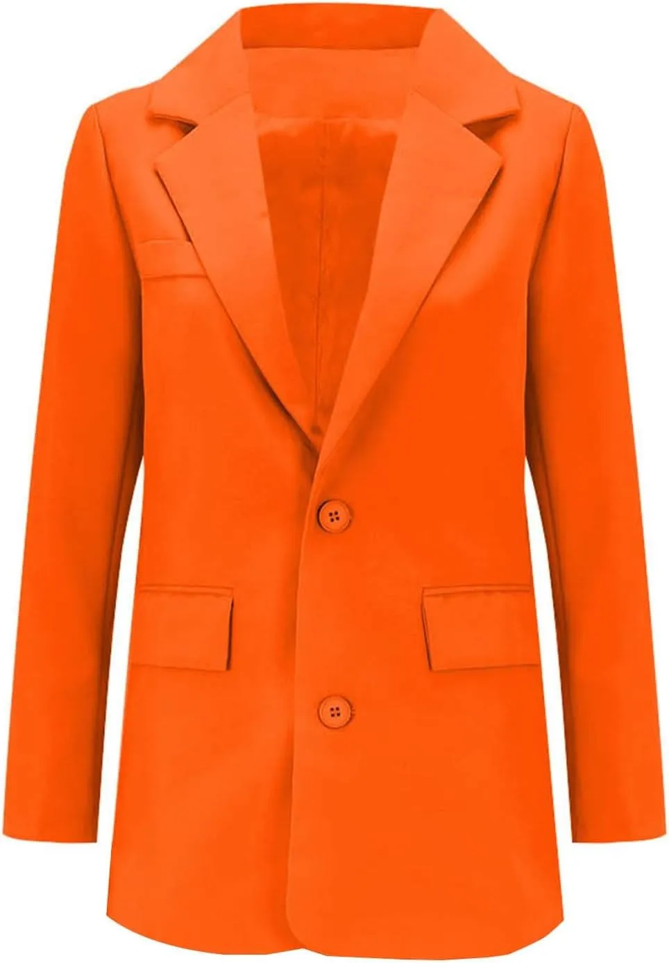 Womens Fashion 2024 Casual Blazers Long Sleeve Lapel Open Front Work Suit Jacket Office Blazer Jackets with Pockets