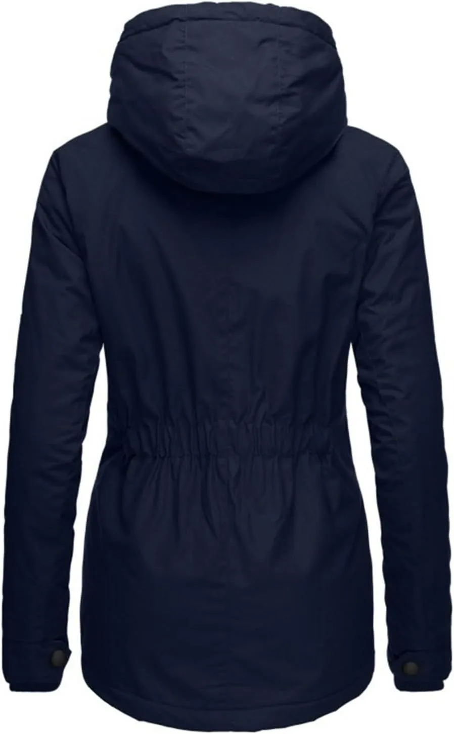 Women's Fleece Jackets Thickened Sherpa Lined Warm Winter Jacket Full Zip Up Slim Fit Solid Color Hooded Tops Outwear