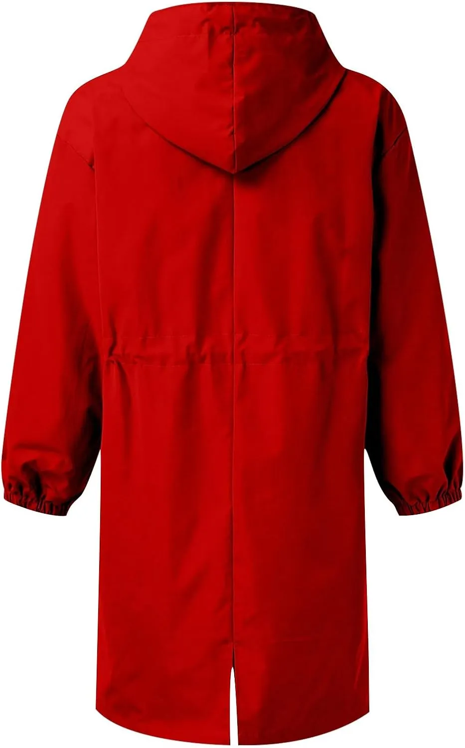 Womens Lightwight Loose Fit Long Jackets Long Sleeve Button Down Oversized Windbreaker Casual Open Front Cardigans