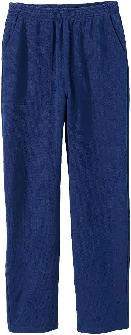 Women’s Pull-On Adaptive Elastic-Waist Textured Pant