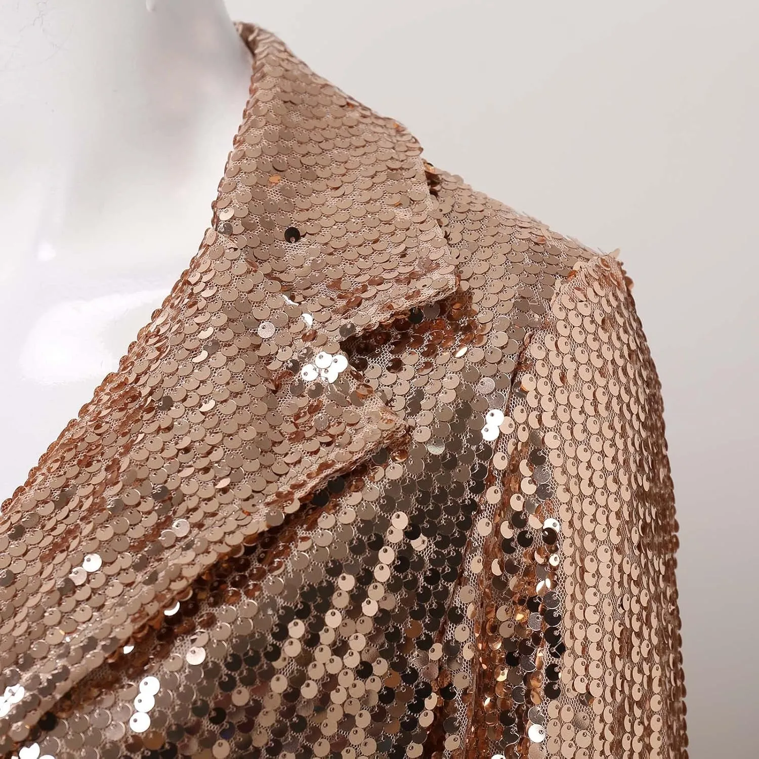 Womens Suits for Work,Black Blazer for Women Plus Size Sequins Sequin Casual Long Sleeve Glitter Party Shiny