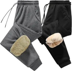 Women's Warm Athletic Sweatpants Winter Casual Jogger Sweat Pants Thermal Athletic Pants Active Running Jogger Pants