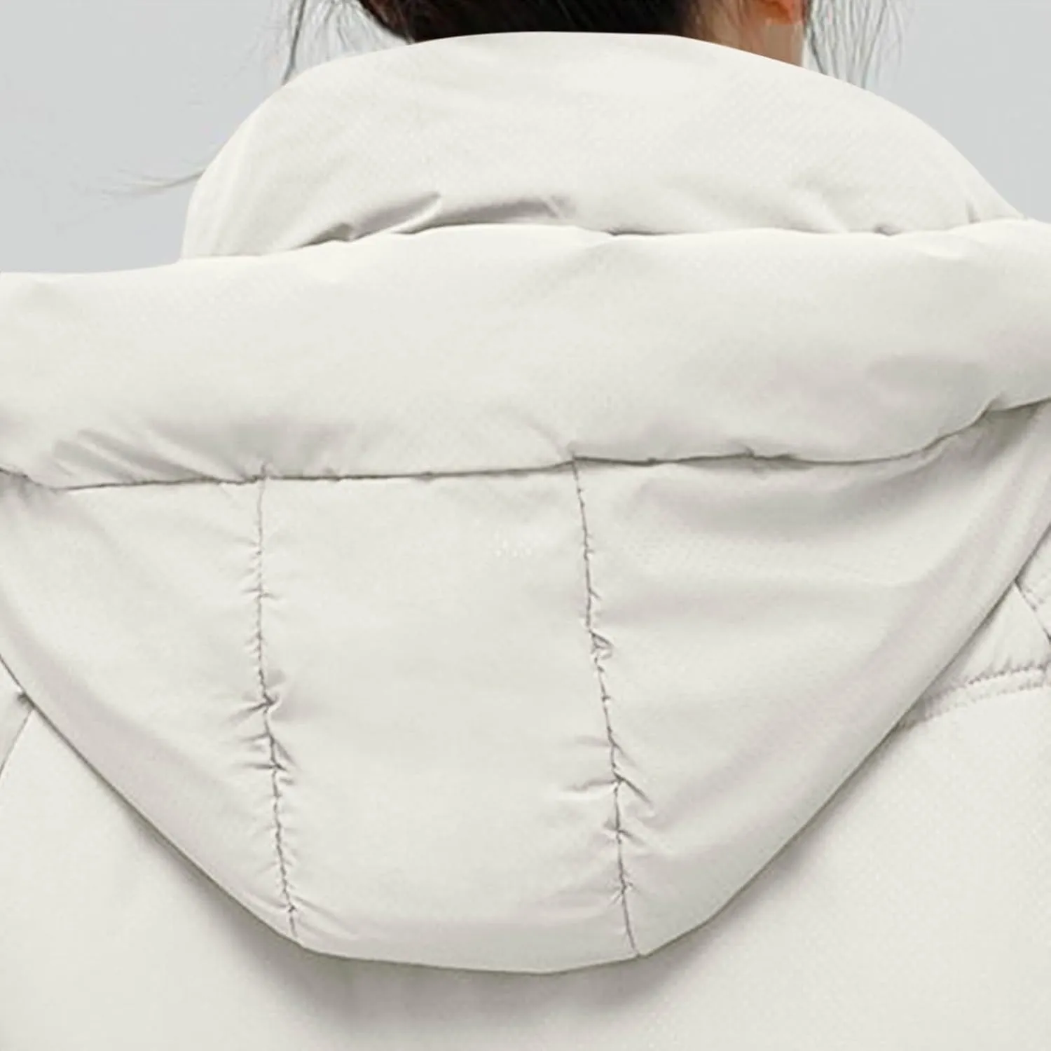 Womens Winter Coats Long Sleeve Puffer Jackets Stand Collar Down Coats Thicken Baggy Short Warm Coats with Pockets