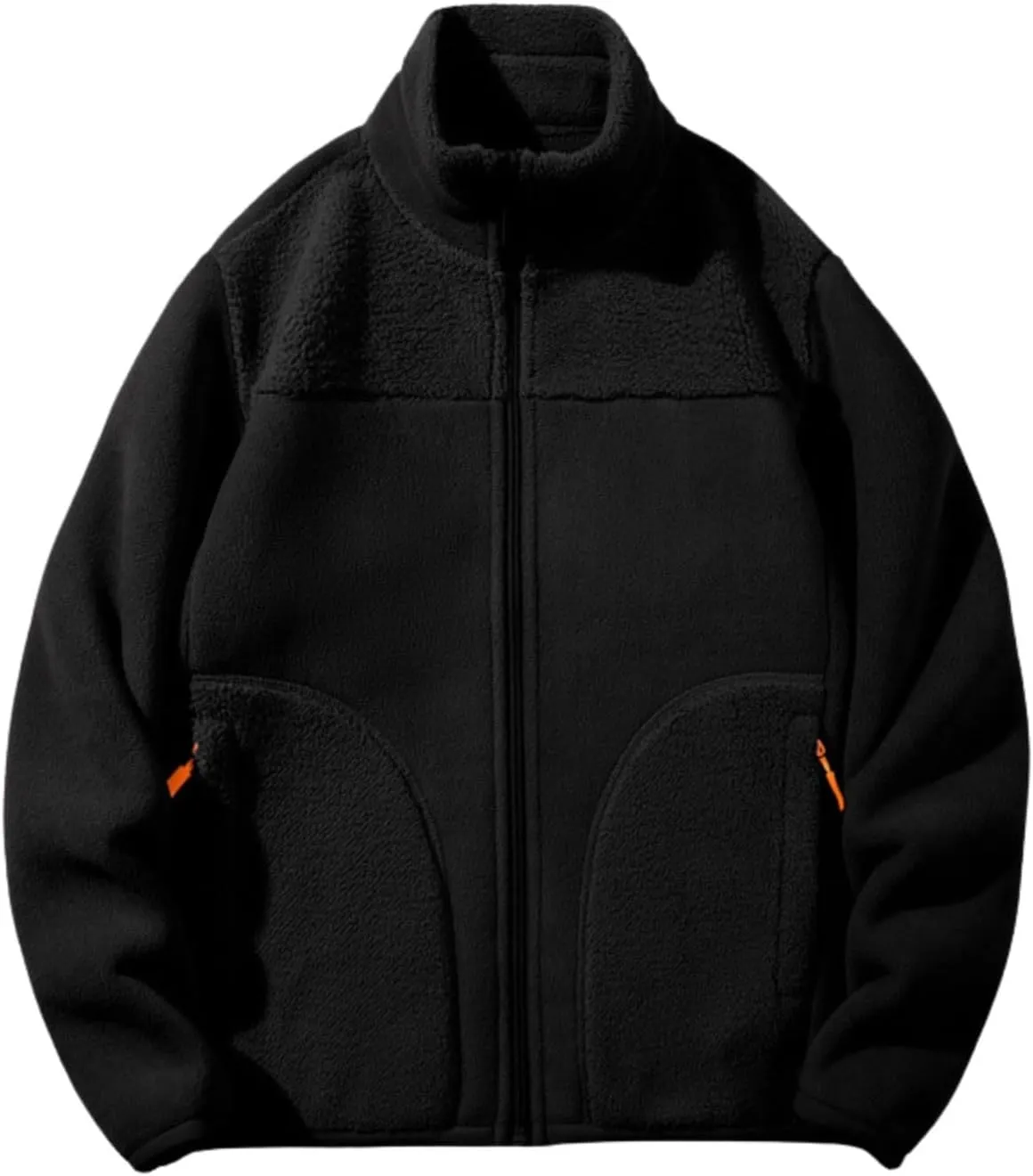 Women's Winter Polar Fleece Jacket Full Zip Long Sleeve Casual Hoodies Outdoor Hiking Warm Winter Coats with Pockets