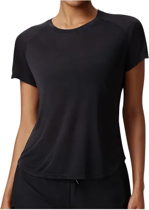 Women's Workout Shirts Short Sleeve Sports Tee Crew Neck Running Yoga Quick Dry Top 2025 Summer Vacation Blouses